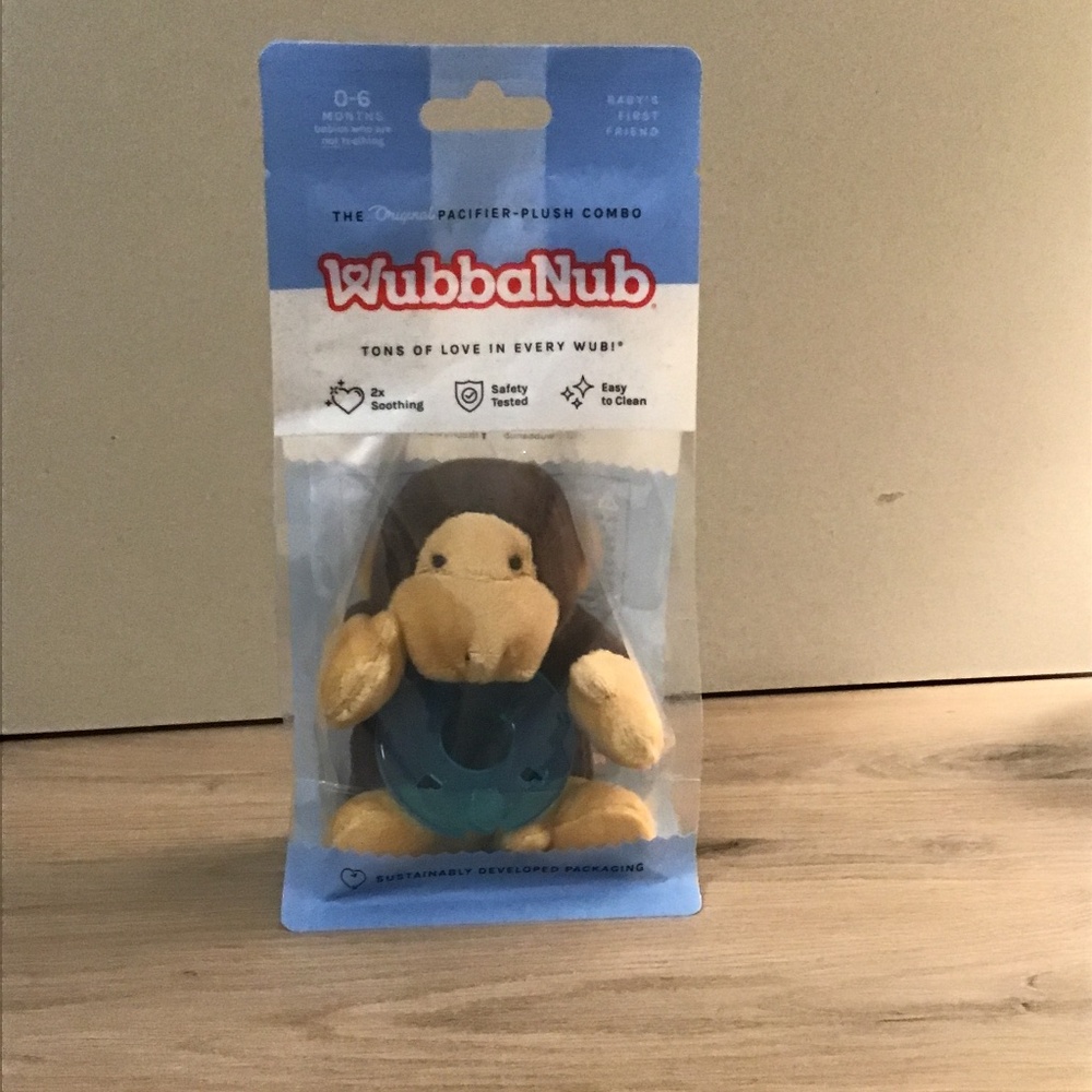 Wubbanub Monkey Pacifier